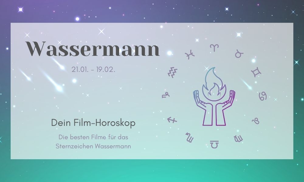 Sternzeichen Wassermann im Jahreskreis 