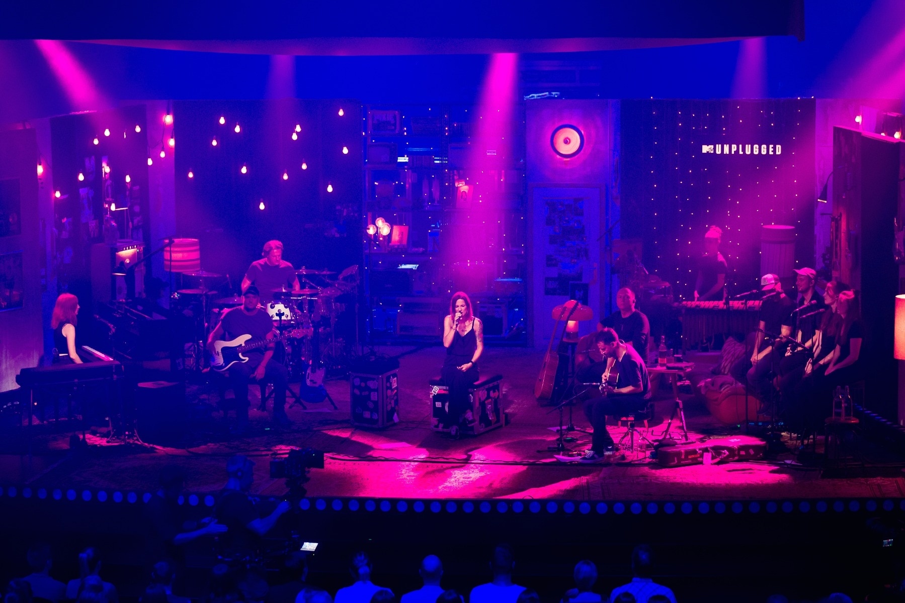MTV Unplugged mit Christina Stürmer auf der Bühne